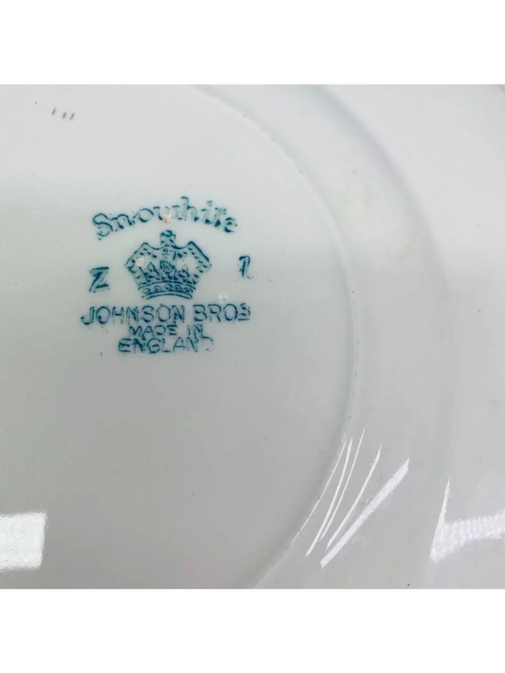 Johnson Brothers LYNTON OLDER SNOWHITE Floral England Lunch Salad Plates Set 5